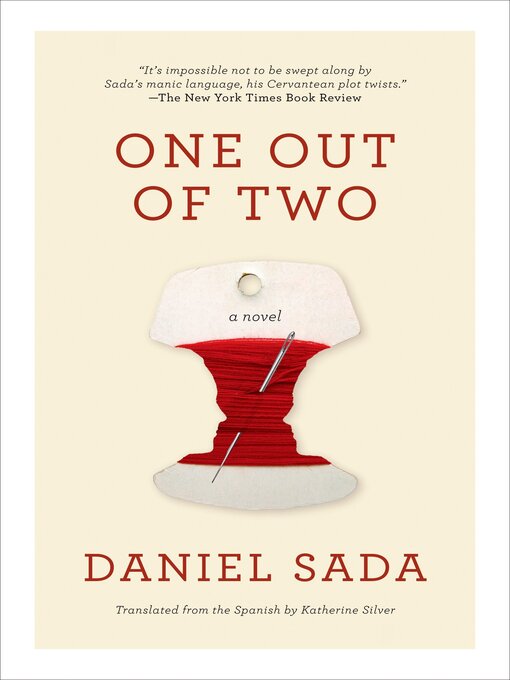Title details for One Out of Two by Daniel Sada - Wait list